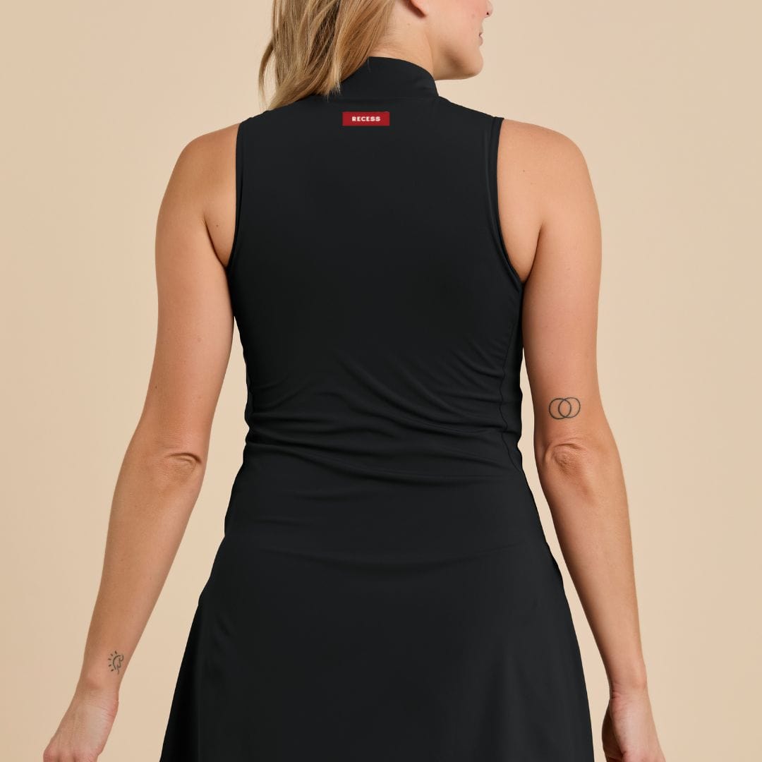Recess Pickleball Dress Merrit Dress - Black