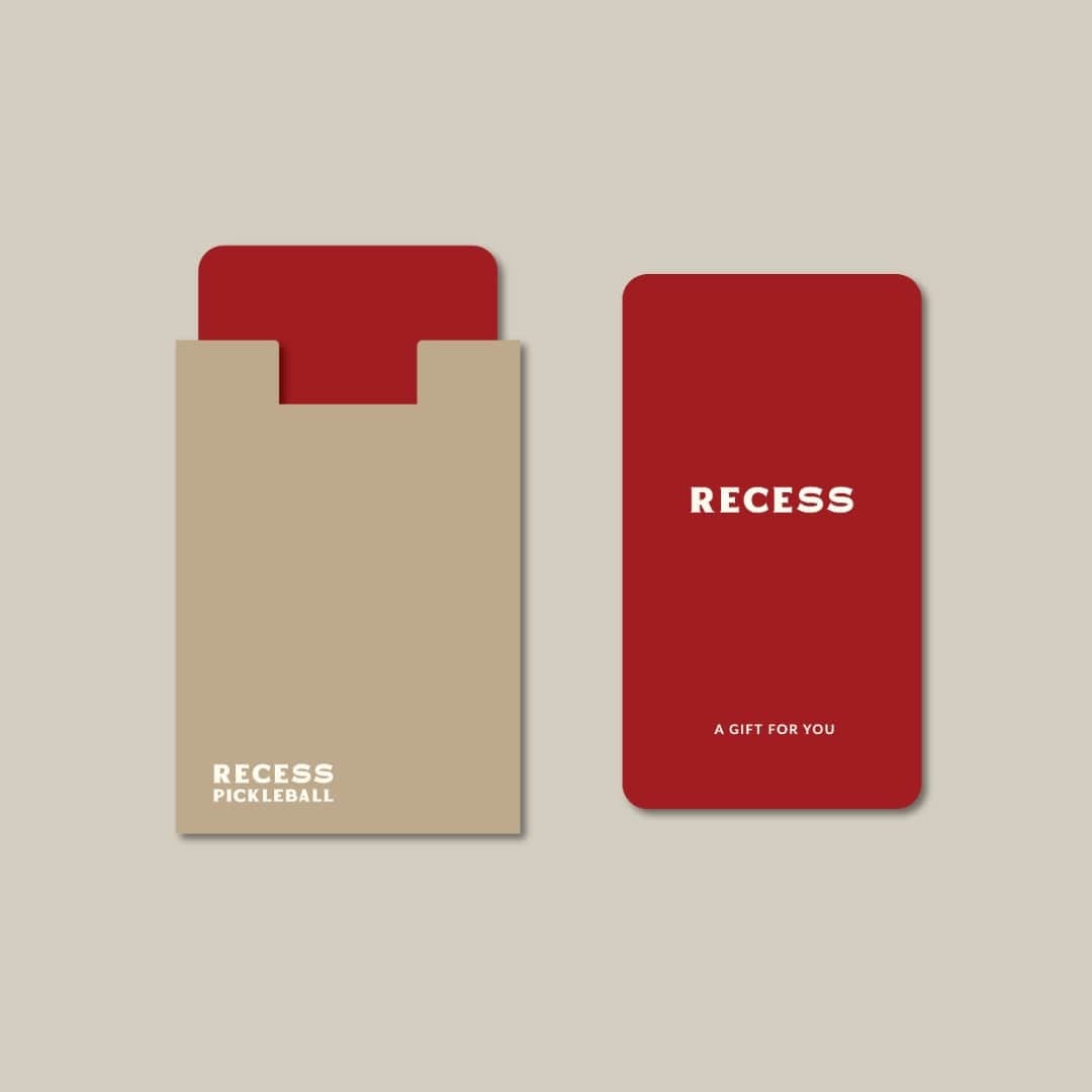 Recess Pickleball Gift Card Gift Card