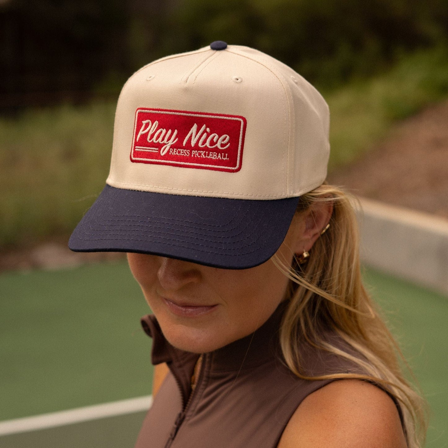 Recess Pickleball Hats Play Nice Snapback