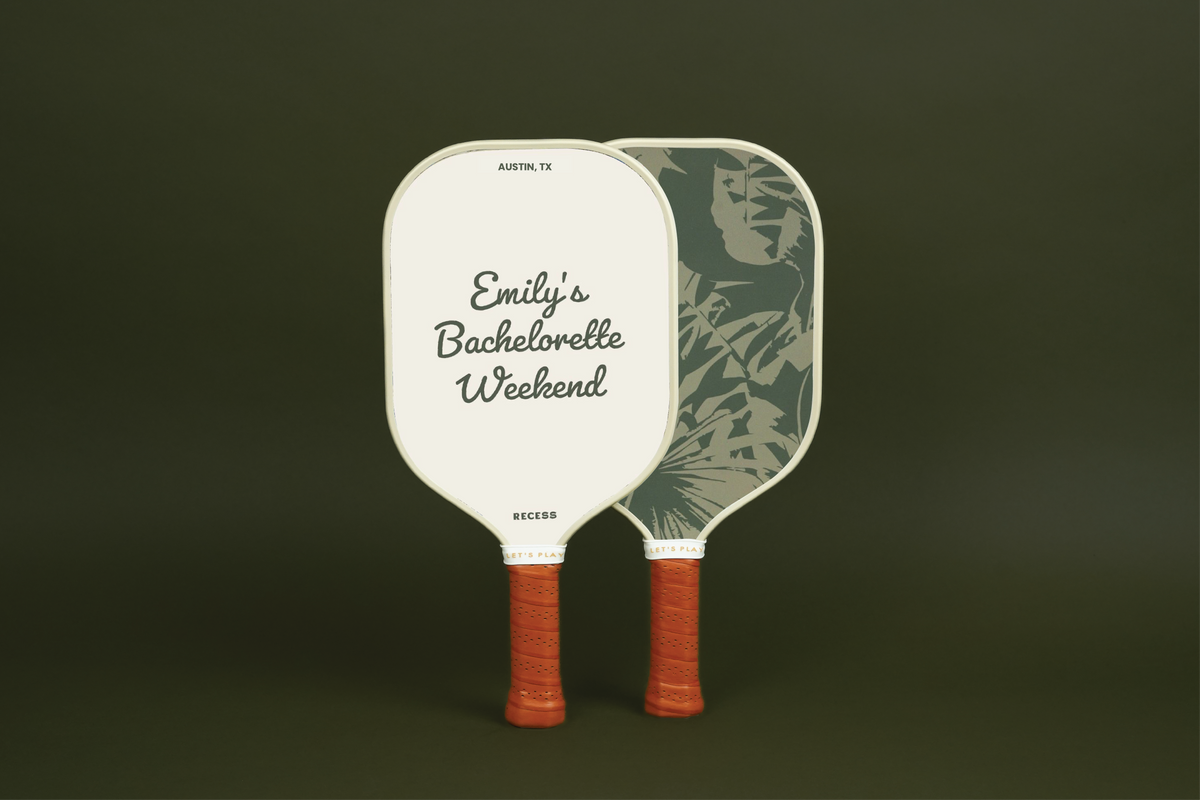 Custom Pickleball Paddles for Personal Events – Club Recess
