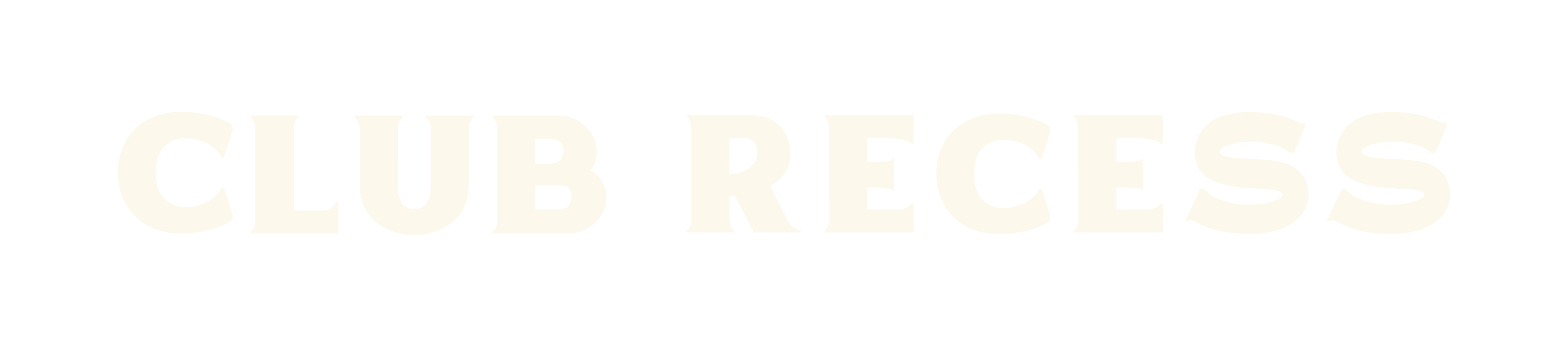 Club Recess