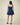 Recess Pickleball Skirts Heritage Pleated Skirt - Clubhouse Navy