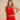 Recess Pickleball Bra Clarkson Crop Bra - Poppy