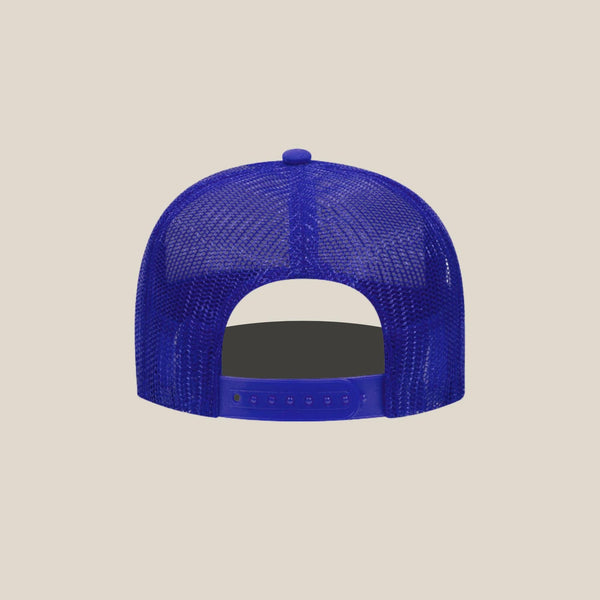 Recess Pickleball Hats Play Nice Trucker Hat · Royal Blue