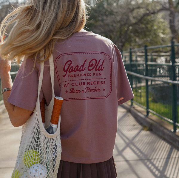 Recess Pickleball T-Shirt Good Old Fashioned Fun Tee